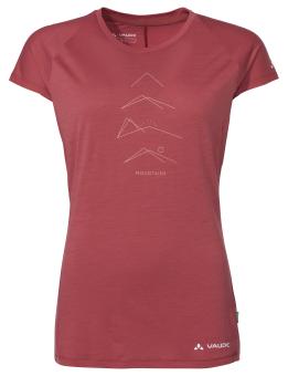 Femmes Tekoa Wool T-Shirt - Brick