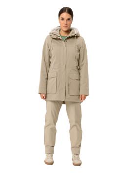 Manukau II Parka Femme - Ecru