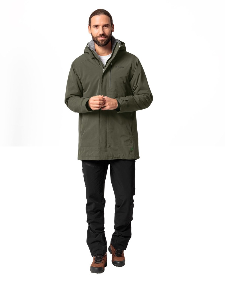 Men's Idris Wool Parka IIkhaki2