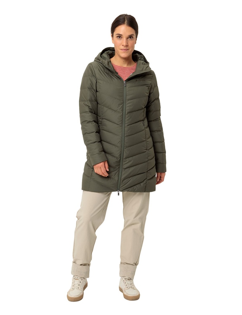 Women's Annecy Down Coatkhaki2