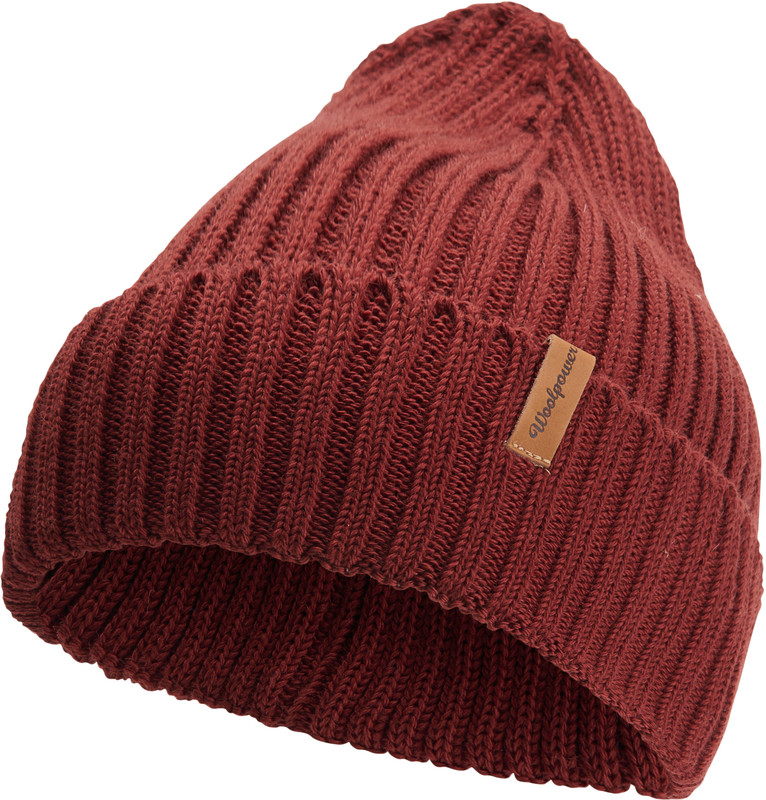 Beanie Ribrustred